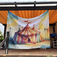 VANDALA Circus - Terrasse als Theaterbühne
