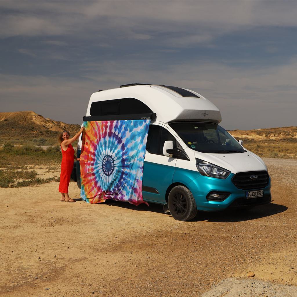 VANDALA Hippie - in den Bardenas Reales / Navarra, Spanien