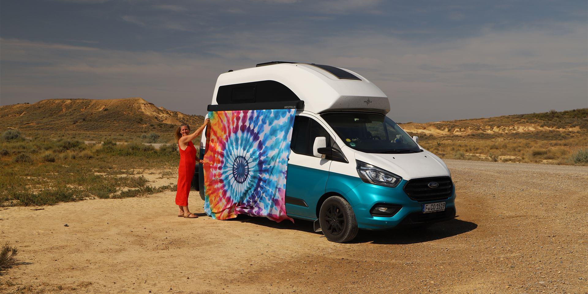 VANDALA Hippie - in den Bardenas Reales / Navarra, Spanien