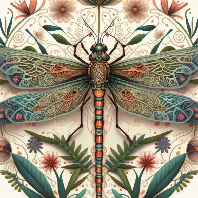 VANDALA Dragonfly B250 x H200 cm